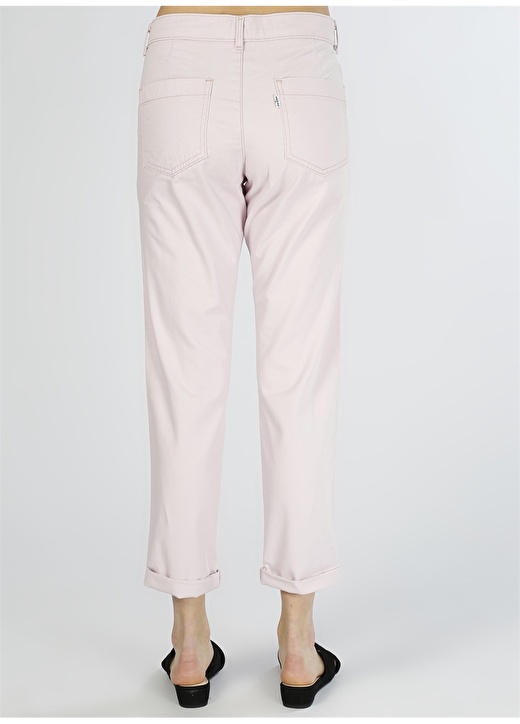 Levis Essential Chino Pembe Denim Pantolon 4