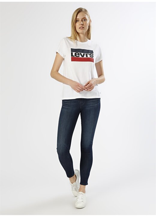 Levis The Perfect Tee Sportswear Logo White G T-Shirt 2