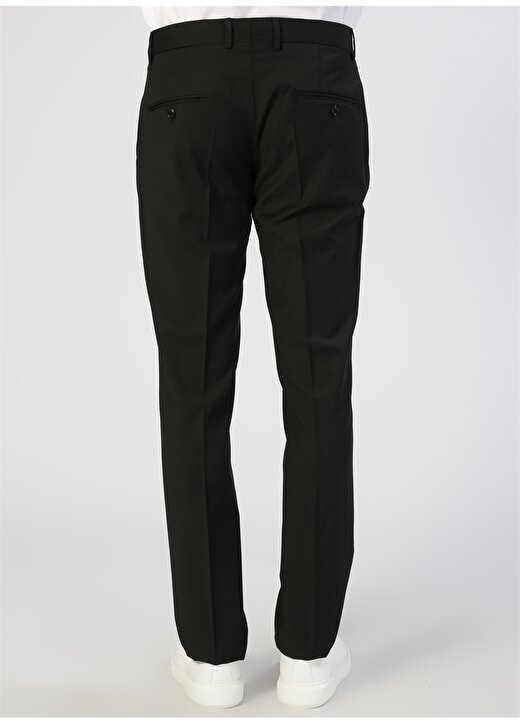 Fabrika Klasik Boru Paça Siyah Klasik Pantolon 4