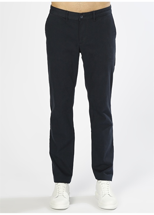 Pierre Cardin Casual Lacivert Klasik Pantolon 2