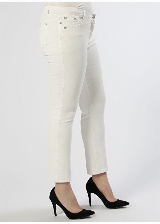 Ekol Beyaz Pantolon 3