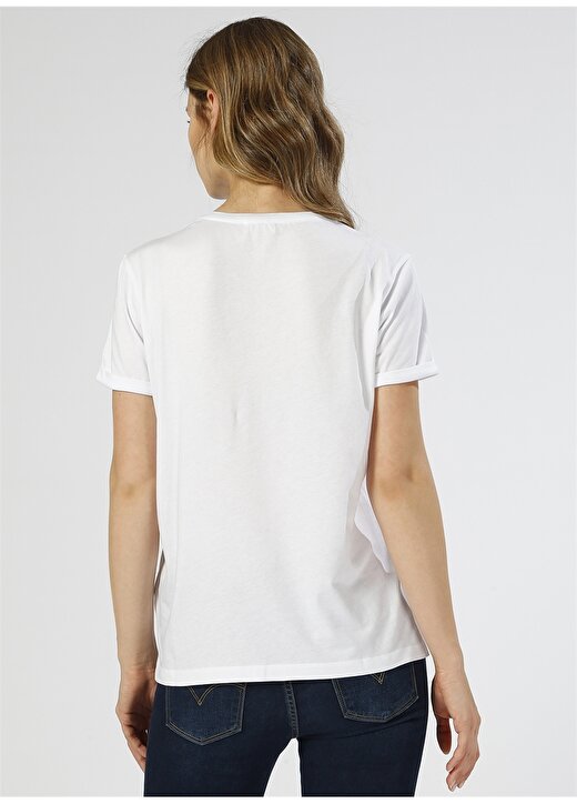 Network Pullu Beyaz T-Shirt 4