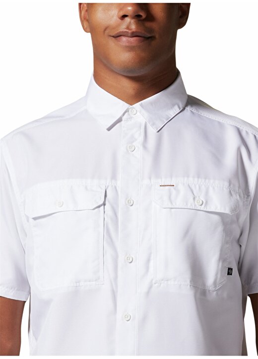 Mountain Hardwear Beyaz Erkek Gömlek 1648771100 OM7044 2