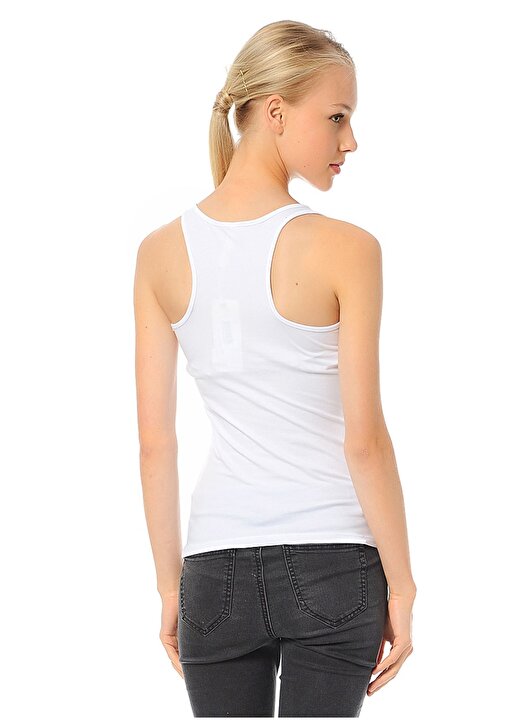 Loox Beyaz Kadın T-Shirt 2