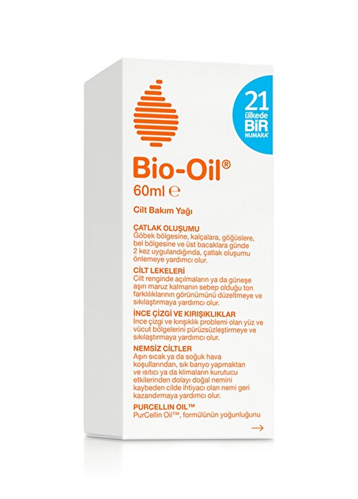 Bio-Oil Cilt Bakım Yağı 125 Ml Vücut Yağı 1