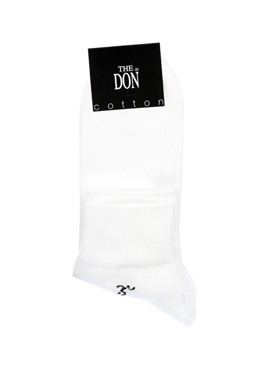 The Don Erkek Beyaz Çorap 1
