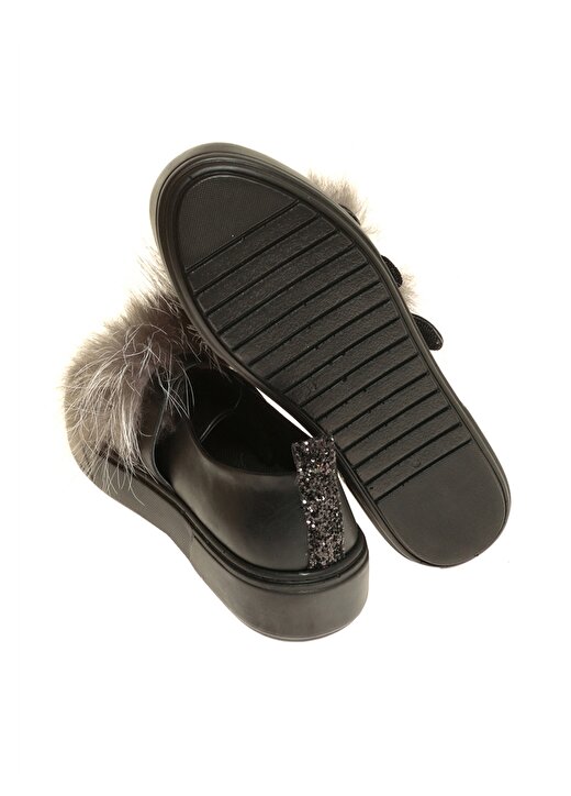 Bambi Ayakkabı Siyah Düz Ayakkabı 2