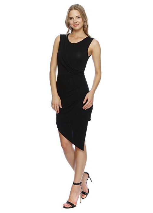 Missguided Siyah Kadın Elbise WXDE910202 3