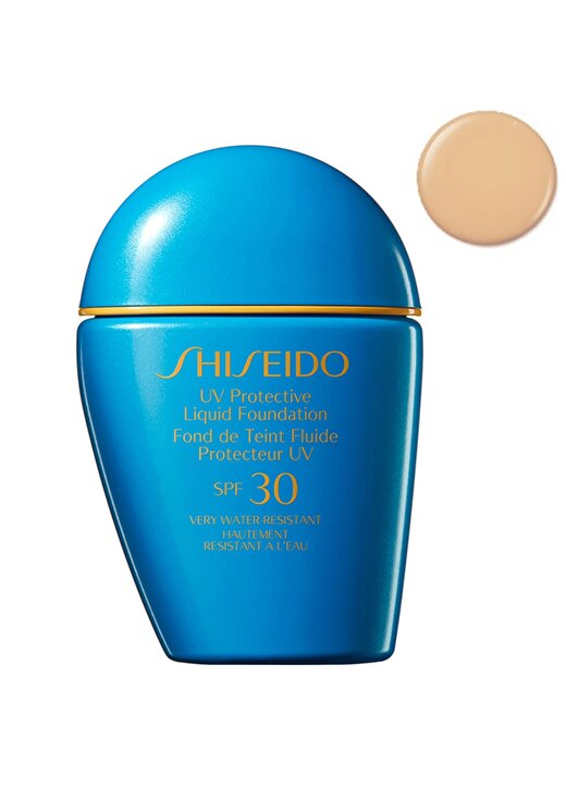 Shiseido Spf 30 Korumalı Suya Ve Tere Dayanıklı Likit Fondöten Light Ochre Güneş Ürünü 1