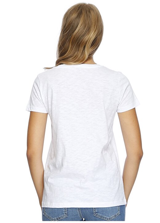 Twist Beyaz Kadın T-Shirt 4