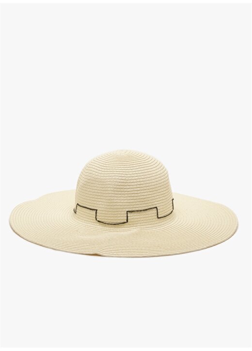 Koton Hasır Beyaz Kadın Şapka 1