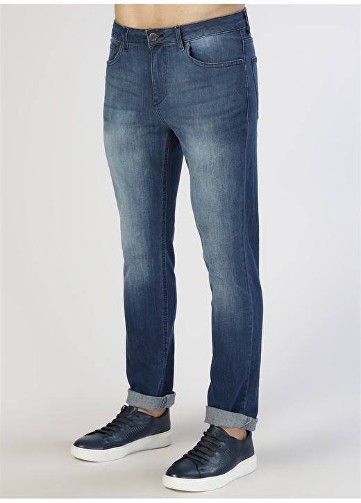 Koton Regular Fit Lacivert Klasik Pantolon 3