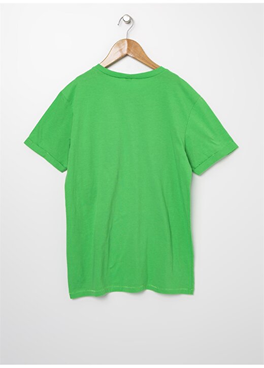 Benetton Erkek Çocuk Baskılı Yeşil T-Shirt 2
