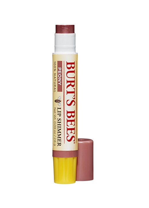 Burts Bees %100 Doğal Renkli Ve Işıltılı Dudak Bakımı - Somon - Lip Shimmer - Peony Ruj 1