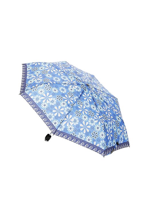 Zeus Umbrella Baskılı Mavi Unisex Şemsiye 2