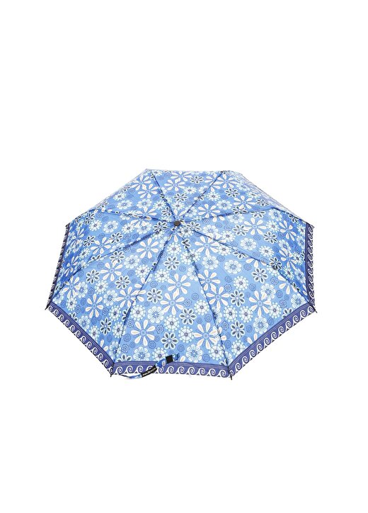 Zeus Umbrella Baskılı Mavi Unisex Şemsiye 3