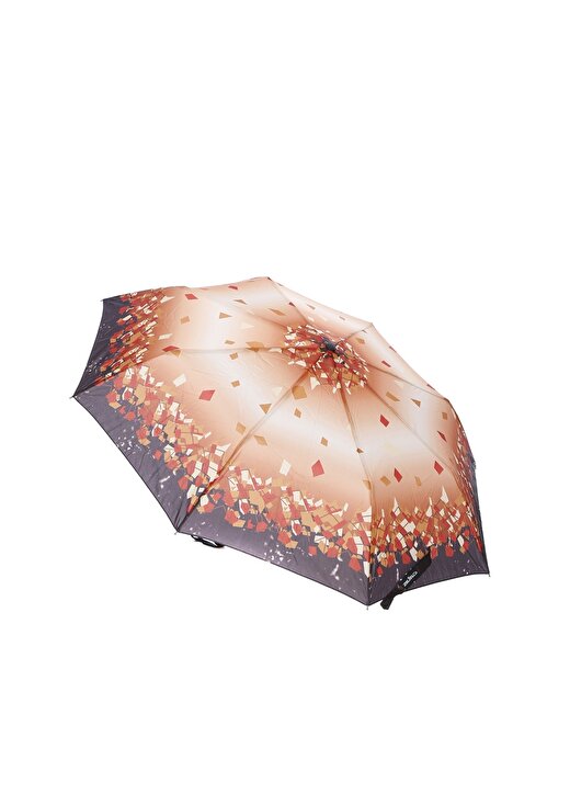 Zeus Umbrella Baskılı Turuncu Unisex Şemsiye 3