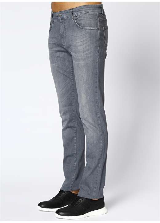 Altinyildiz Classic Slim Fit Gri Denim Pantolon 3