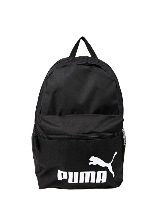 Puma 7548701 Phase Fermuarlı Baskılı Siyah Sırt Çantası 1