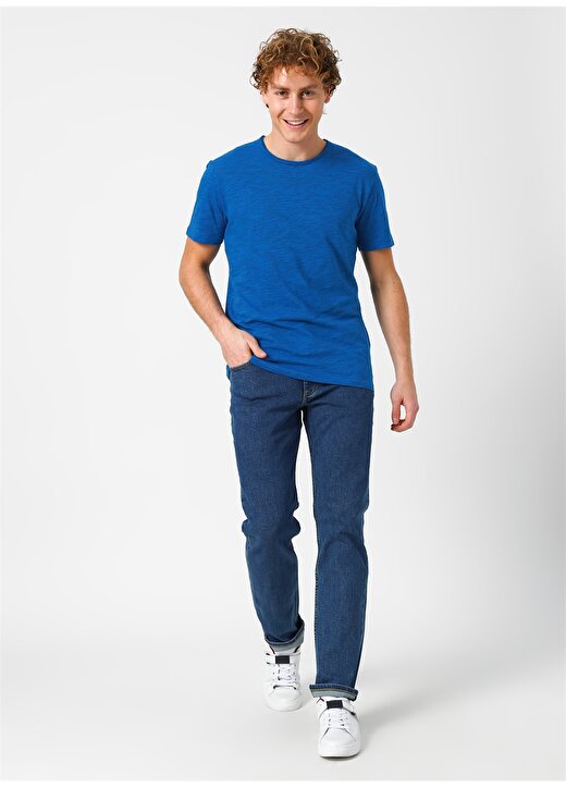 Lee & Wrangler Mavi Klasik Pantolon 1