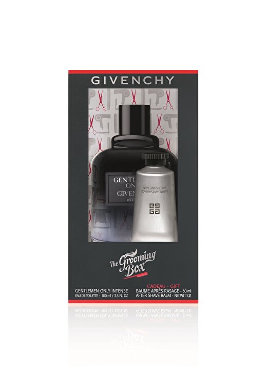 Givenchy Gentelmen Only Edt Intense 100 Ml Grooming Box-Tıraş Sonrası Balm 15 Ml Parfüm Set 1