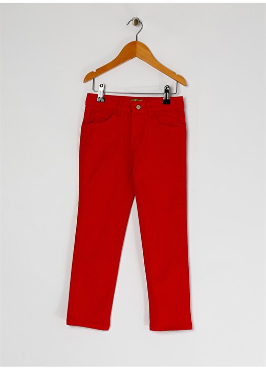 Limon Kız Çocuk Kırmızı Pantolon 1