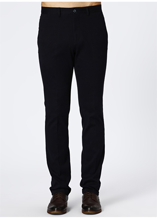 Cotton Bar Erkek Casual Lacivert Klasik Pantolon 2