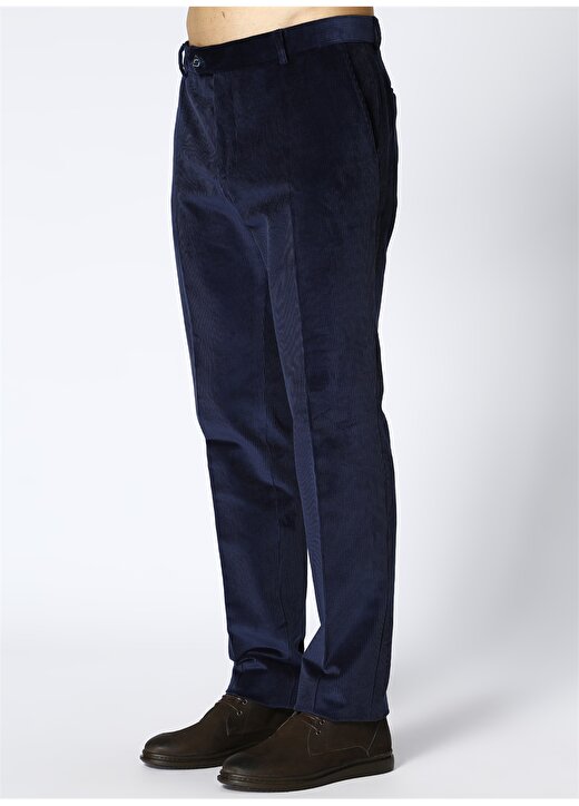 Cotton Bar Erkek Lacivert Klasik Pantolon 3