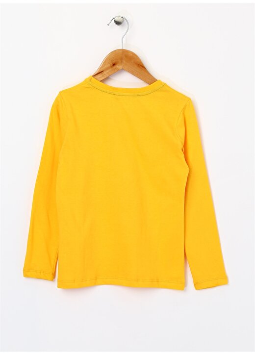 Limon Erkek Çocuk Baskılı Sarı T-Shirt 2