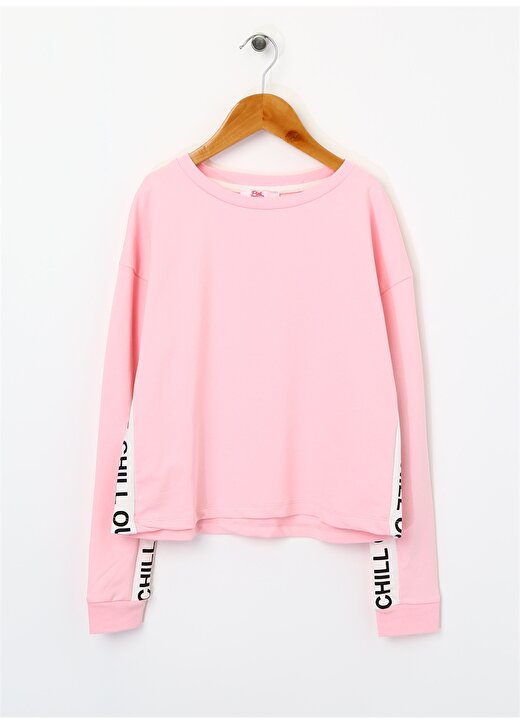 Pink&Orange Kız Çocuk Pembe Sweatshirt 1