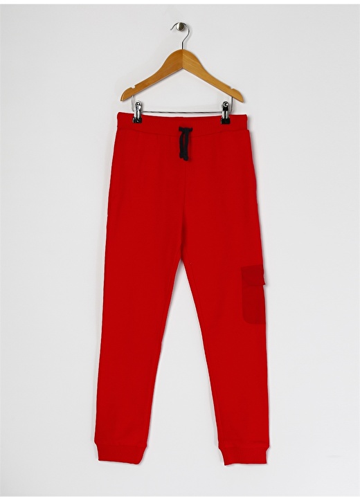 Funky Rocks Erkek Çocuk Cepli Kırmızı Sweatpant 1