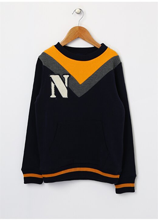 North Of Navy Erkek Çocuk Lacivert Sweatshirt 1