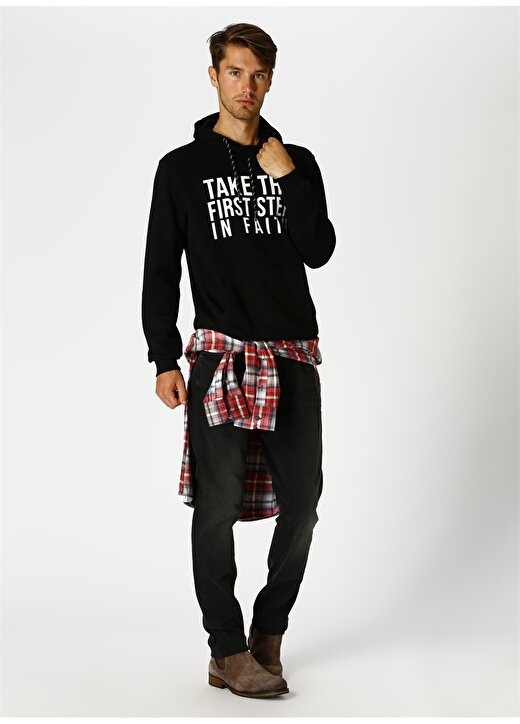 T-Box Siyah Sweatshirt 2
