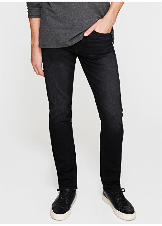 Mavi Marcus Siyah Vintage Comfort Denim Pantolon 1