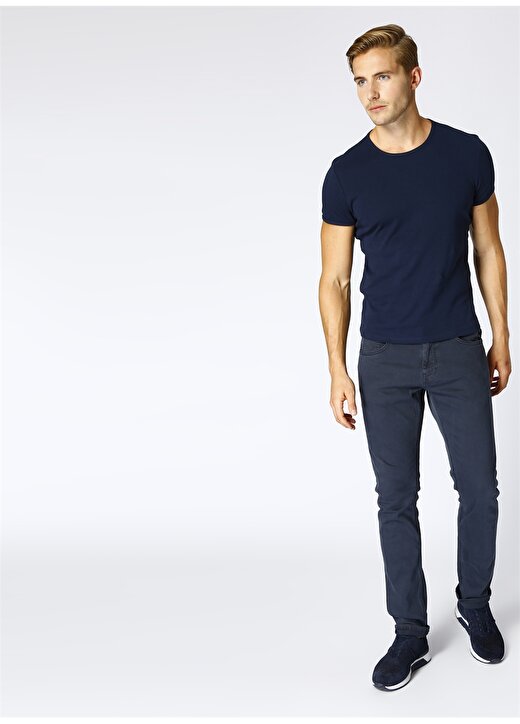 Mavi Lacivert Basic T-Shirt 2