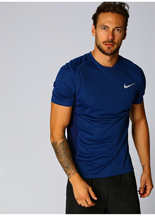 Nike Miler Short-Sleeve Running T-Shirt 1