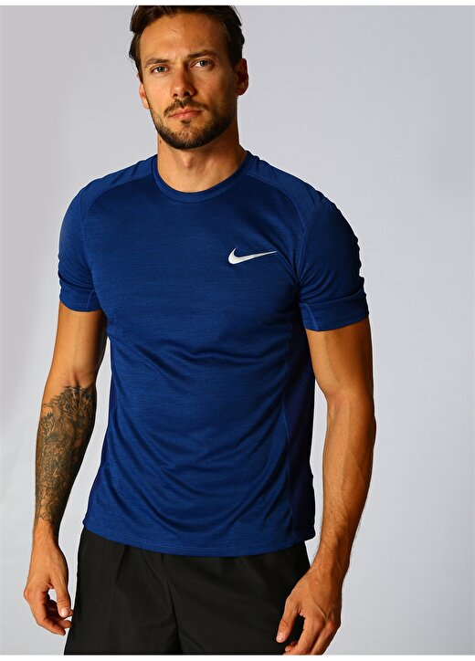 Nike Miler Short-Sleeve Running T-Shirt 3