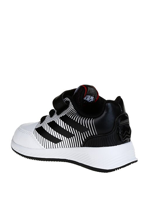 Adidas 82-Ah2462-Rapidaru Kırmızı - Beyaz - Siyah Erkek Çocuk Yürüyüş Ayakkabısı 2