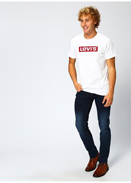 Levis Graphic Setin Neck 2 Logo White T-Shirt 2