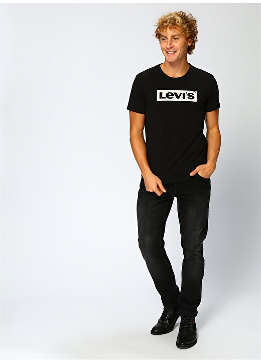 Levis Graphic Crewneck Tee Logo Black G T-Shirt 2