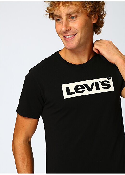 Levis Graphic Crewneck Tee Logo Black G T-Shirt 3