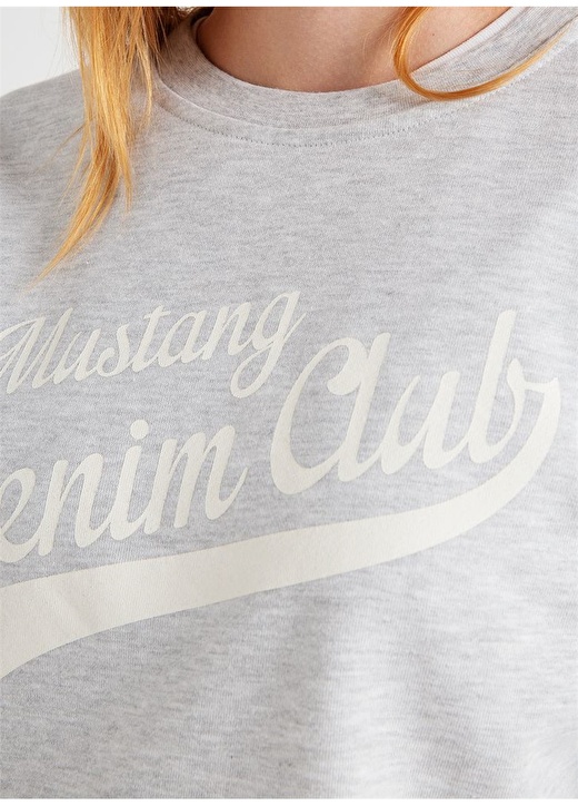 Mustang Bisiklet Yaka Sweatshirt 3