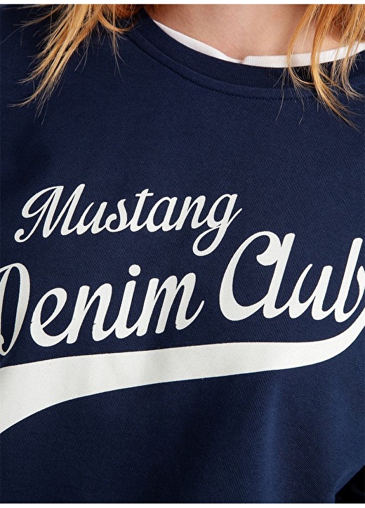 Mustang Bisiklet Yaka Sweatshirt 3