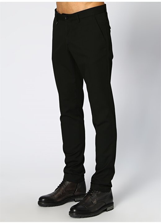 George Hogg Casual Siyah Klasik Pantolon 3