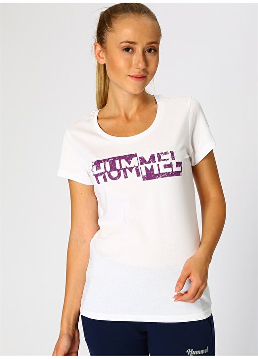 Hummel Beyaz T-Shirt 1