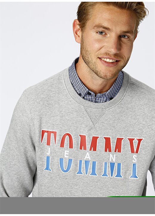Tommy Jeans Füme Melanj Sweatshirt 4