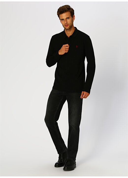 U.S. Polo Assn. Siyah Sweatshirt 2