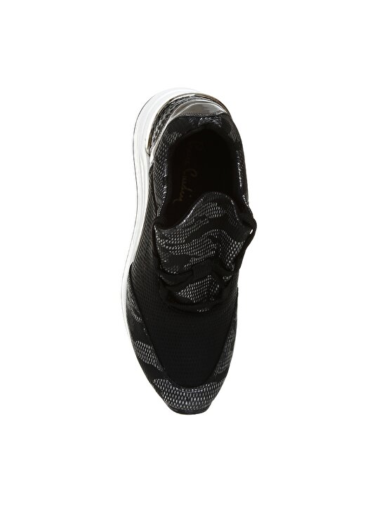 Pierre Cardin Kadın Siyah Düz Ayakkabı 4