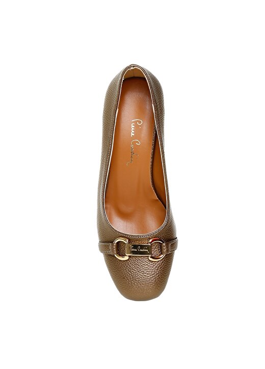 Pierre Cardin Kahverengi Kadın Topuklu Ayakkabı 4