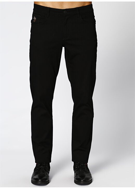 U.S. Polo Assn. Siyah Klasik Pantolon 2